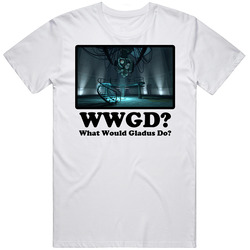 What Would Gladus Do Portal WWJD Classic Vintage Unisex T Shirt What Would Gladus Do Portal WWJD Classic Vintage Unisex T Shirt