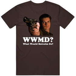 Firefly What Would Malcolm Reynolds Mal Do WWJD Classic Vintage Unisex T Shirt Firefly What Would Malcolm Reynolds Mal Do WWJD Classic Vintage Unisex T Shirt