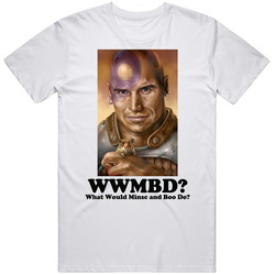 What Would Minsc And Boo Do WWJD Classic Vintage Unisex T Shirt What Would Minsc And Boo Do WWJD Classic Vintage Unisex T Shirt