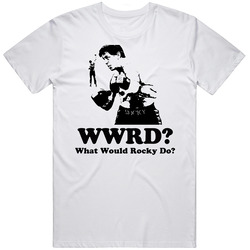 What Would Rocky Balboa Do Boxing Movie WWJD Classic Vintage Unisex T Shirt What Would Rocky Balboa Do Boxing Movie WWJD Classic Vintage Unisex T Shirt