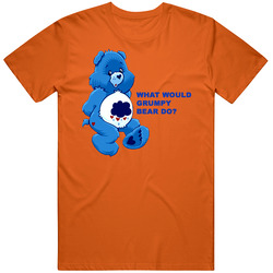 Grumpy Bear Wwd Cartoon WWJD Classic Vintage Unisex T Shirt Grumpy Bear Wwd Cartoon WWJD Classic Vintage Unisex T Shirt