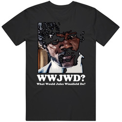 What Would Jules Winnfield Pulp Fiction Do WWJD Classic Vintage Unisex T Shirt What Would Jules Winnfield Pulp Fiction Do WWJD Classic Vintage Unisex T Shirt