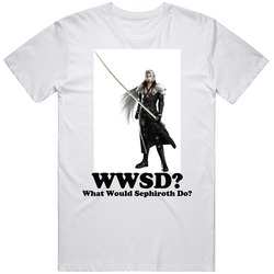 What Would Sephiroth Do WWJD Classic Vintage Unisex T Shirt What Would Sephiroth Do WWJD Classic Vintage Unisex T Shirt
