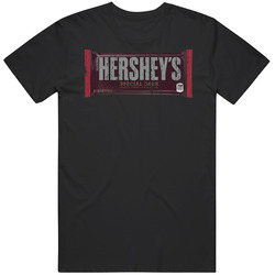 Hershey's Special Dark Chocolate Bar Fan Gift Distressed Retro Vintage Classic Food T Shirt