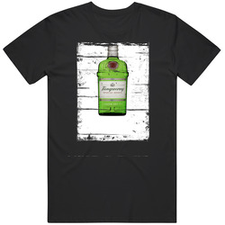Tanqueray Gin Bottle Grunge Cool Look Retro Vintage Classic Food T Shirt Tanqueray Gin Bottle Grunge Cool Look Retro Vintage Classic Food T Shirt