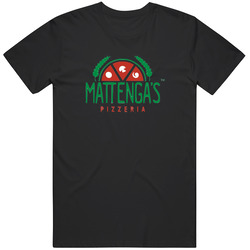 Mattenga's Pizzeria Logo Retro Vintage Classic Food T Shirt Mattenga's Pizzeria Logo Retro Vintage Classic Food T Shirt
