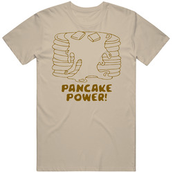 Pancake Power Retro Vintage Classic Food T Shirt Pancake Power Retro Vintage Classic Food T Shirt