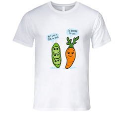 Scrumchums Peas N Carrots Retro Vintage Classic Food T Shirt Scrumchums Peas N Carrots Retro Vintage Classic Food T Shirt
