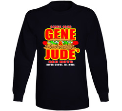 Gene And Jude's Restaurant Illinois's Most Famous Restaurant Retro Vintage Classic Food Long Sleeve T Shirt Gene And Jude's Restaurant Illinois's Most Famous Restaurant Retro Vintage Classic Food Long Sleeve T Shirt