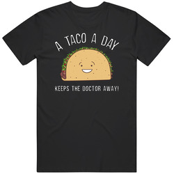 A Taco A Day Retro Vintage Classic Food T Shirt A Taco A Day Retro Vintage Classic Food T Shirt