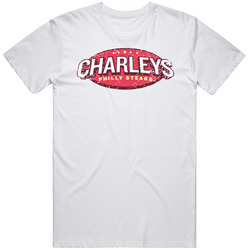 Charleys Philly Steaks Logo Popular Fast Food Restaurant Craving Food Fan Gift Retro Vintage Classic Food T Shirt Charleys Philly Steaks Logo Popular Fast Food Restaurant Craving Food Fan Gift Retro Vintage Classic Food T Shirt