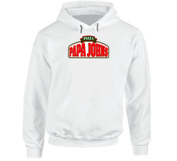 Papa John Pizza Logo Best Pie Retro Vintage Classic Food Hoodie Papa John Pizza Logo Best Pie Retro Vintage Classic Food Hoodie
