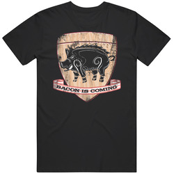 Bacon Is Coming Retro Vintage Classic Food T Shirt Bacon Is Coming Retro Vintage Classic Food T Shirt