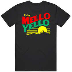 80's Retro Enjoy Mellow Yellow Drink Retro Vintage Classic Food T Shirt 80's Retro Enjoy Mellow Yellow Drink Retro Vintage Classic Food T Shirt