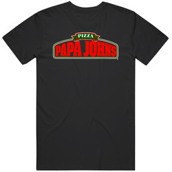 Papa Johns Retro Vintage Classic Food T Shirt Papa Johns Retro Vintage Classic Food T Shirt