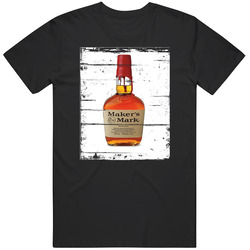 Maker's Mark Whisky Bourbon Bottle Alcohol Drinking Gift Cool Distressed Look Retro Vintage Classic Food T Shirt Maker's Mark Whisky Bourbon Bottle Alcohol Drinking Gift Cool Distressed Look Retro Vintage Classic Food T Shirt
