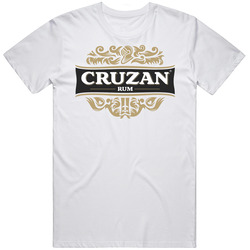 Cruzan Rum Retro Vintage Classic Food T Shirt Cruzan Rum Retro Vintage Classic Food T Shirt