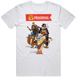 Hostess Treats Characters Retro Distressed Look Snack Lovers T Retro Vintage Classic Food T Shirt Hostess Treats Characters Retro Distressed Look Snack Lovers T Retro Vintage Classic Food T Shirt