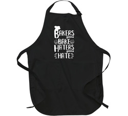 Bakers Gonna Bake Haters Gonna Hate White Print Retro Vintage Classic Food Apron Bakers Gonna Bake Haters Gonna Hate White Print Retro Vintage Classic Food Apron