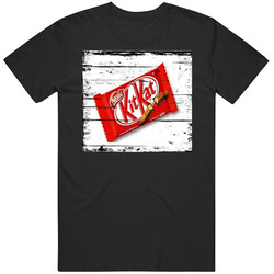 Kit Kat Candy Chocolate Cool Distressed Grunge Look Retro Vintage Classic Food T Shirt Kit Kat Candy Chocolate Cool Distressed Grunge Look Retro Vintage Classic Food T Shirt