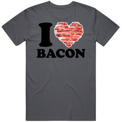 I Love Bacon Heart Pork Breakfast Eggs Retro Vintage Classic Food T Shirt I Love Bacon Heart Pork Breakfast Eggs Retro Vintage Classic Food T Shirt