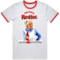 Franks Red Hot Funny Tv Commercial Retro Vintage Classic Food T Shirt Franks Red Hot Funny Tv Commercial Retro Vintage Classic Food T Shirt