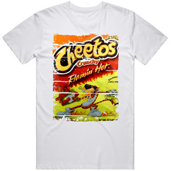 Flaming Hot Cheetos Chips Worn Look Snack Gift Retro Vintage Classic Food T Shirt Flaming Hot Cheetos Chips Worn Look Snack Gift Retro Vintage Classic Food T Shirt