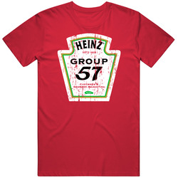 Heinz 57 Logo Cool Food Gift Distressed Retro Vintage Classic Food T Shirt