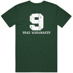Brad Wanamaker No.22 Boston Basketball Fan Worn Look Sports Vintage Retro Forest Green T Shirt Brad Wanamaker No.22 Boston Basketball Fan Worn Look Sports Vintage Retro Forest Green T Shirt