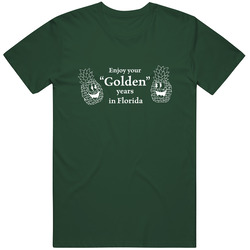 Golden Year 2 Vintage Retro Forest Green T Shirt Golden Year 2 Vintage Retro Forest Green T Shirt