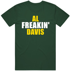 Al Freakin Davis Oakland Hall Of Fame Sports Vintage Retro Forest Green T Shirt Al Freakin Davis Oakland Hall Of Fame Sports Vintage Retro Forest Green T Shirt