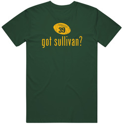 Chandon Sullivan Got Sullivan Milk Parody Green Bay Football Fan Vintage Retro Forest Green T Shirt