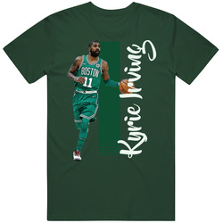Kyrie Irving Photo Forest Green Vintage Retro Forest Green T Shirt Kyrie Irving Photo Forest Green Vintage Retro Forest Green T Shirt