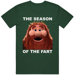 Muppets Ghost Of Christmas Present Vintage Retro Forest Green T Shirt Muppets Ghost Of Christmas Present Vintage Retro Forest Green T Shirt