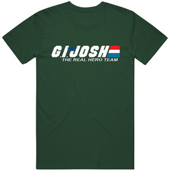 G.I JOSH - The Real Hero Team Vintage Retro Forest Green T Shirt G.I JOSH - The Real Hero Team Vintage Retro Forest Green T Shirt