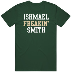 Ishmael Smith Freakin Favorite Milwaukee Basketball Player Fan Vintage Retro Forest Green T Shirt