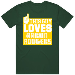 This Guy Loves Aaron Rodgers Packers Football Player Vintage Retro Forest Green T Shirt This Guy Loves Aaron Rodgers Packers Football Player Vintage Retro Forest Green T Shirt