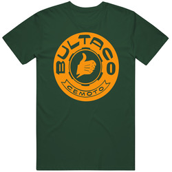 Bul Vintage Retro Forest Green T Shirt Bul Vintage Retro Forest Green T Shirt