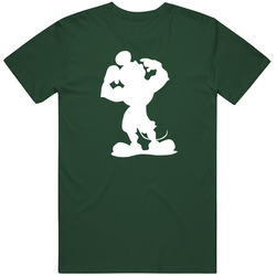 Mickey Mouse Muscle Mens T shirt Forest Green Vintage Retro Forest Green T Shirt Mickey Mouse Muscle Mens T shirt Forest Green Vintage Retro Forest Green T Shirt
