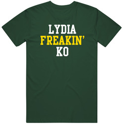 Lydia Freakin' Ko Funny Professional Golfer Fan Favorite Vintage Retro Forest Green T Shirt Lydia Freakin' Ko Funny Professional Golfer Fan Favorite Vintage Retro Forest Green T Shirt
