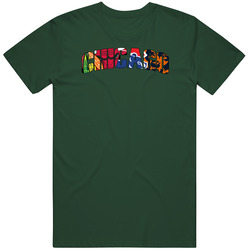 Chicago Vintage Retro Forest Green T Shirt Chicago Vintage Retro Forest Green T Shirt
