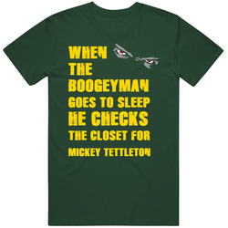 Mickey Tettleton California Boogeyman Basketball Hockey Baseball Football Vintage Retro Forest Green T Shirt Mickey Tettleton California Boogeyman Basketball Hockey Baseball Football Vintage Retro Forest Green T Shirt