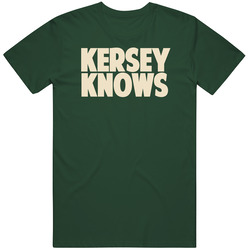 Jerome Kersey Knows Milwaukee Basketball Player Funny Sports Fan Vintage Retro Forest Green T Shirt Jerome Kersey Knows Milwaukee Basketball Player Funny Sports Fan Vintage Retro Forest Green T Shirt