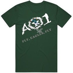 Carson Wentz Ao1 Vintage Retro Forest Green T Shirt Carson Wentz Ao1 Vintage Retro Forest Green T Shirt