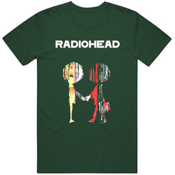 Radiohed Green Vintage Retro Forest Green T Shirt Radiohed Green Vintage Retro Forest Green T Shirt