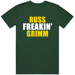 Russ Freakin Grimm Washington Hall Of Fame Sports Vintage Retro Forest Green T Shirt Russ Freakin Grimm Washington Hall Of Fame Sports Vintage Retro Forest Green T Shirt