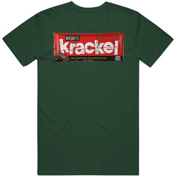 Krackel Chocolate Bar Fan Cool Gift Idea Distressed Vintage Retro Forest Green T Shirt Krackel Chocolate Bar Fan Cool Gift Idea Distressed Vintage Retro Forest Green T Shirt