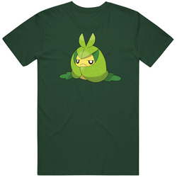 Swadloon Pokemon Pig In Vintage Retro Forest Green T Shirt Swadloon Pokemon Pig In Vintage Retro Forest Green T Shirt