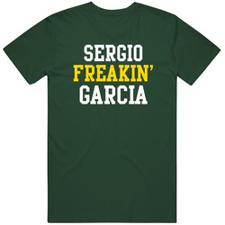 Sergio Garcia Freakin' Null Funny Professional Golfer Fan Favorite Vintage Retro Forest Green T Shirt Sergio Garcia Freakin' Null Funny Professional Golfer Fan Favorite Vintage Retro Forest Green T Shirt