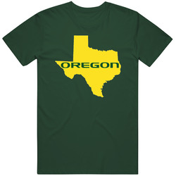 Texas 4 Oregon Ducks Vintage Retro Forest Green T Shirt Texas 4 Oregon Ducks Vintage Retro Forest Green T Shirt